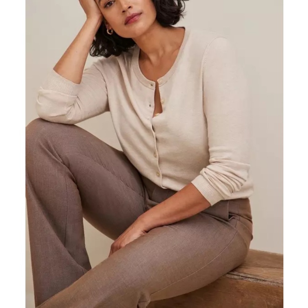 TORRID NWT Everyday Soft Cardigan Crew Sweater Oatmeal 0657 - Picture 2 of 7